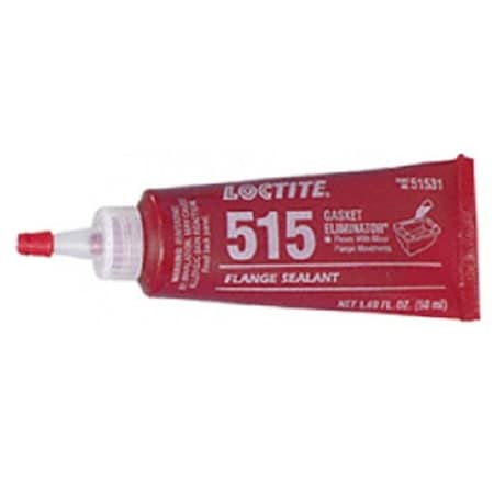 Henkel Gasketing, Anaerobic, Metal Flange Rigid, 50 Ml 515 50ML IDH 135479